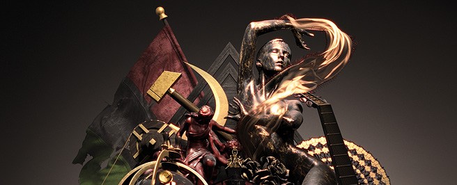 Victoria and Albert (V&A) Museum - Opera: Passion, Power and Politics - exhibition hero poster.